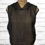 Silence + Noise Urban Outfitters  XS Cropped Boxy Hooded Tank Top • Pullover NWT Photo 0