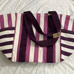 PINK - Victoria's Secret  Striped Tote Bag Photo 0