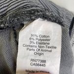 Madewell Gray Hand Cut High Riser Denim Shorts Photo 3