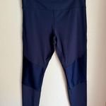Zyia  Shimmer Soft n Snug Blue Leggings Photo 1