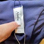 ANDIE NWT  Navy Blue Cheeky Style Bikini Bottoms size XS Photo 1