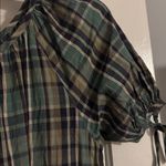 Mirth Plaid Maxi Dress Green Size XS Photo 1