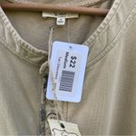 easel  Beige‎ Sleeveless Top With Black Printed Trim Photo 1