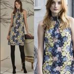 ERIN Erin fetherston Floral lace mini dress multi color feminine Boho chic Sz 4 Photo 8