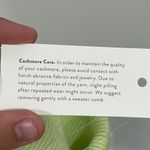 J. McLaughlin  Cabot Sweater Small NWT $248 100% Cashmere Turtleneck Green Solid Photo 4