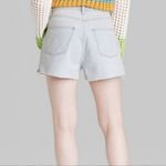 Wild Fable  Women's Jeans Shorts Size 2 Blue High Rise Cut Off Light Wash Denim Photo 2