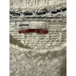 Anthropologie Pilcro Petra Feathered Sweater Size‎ S White Photo 2