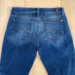 7 For All Mankind Josefina Slim Boyfriend Jeans Medium Wash Size 28 Photo 5