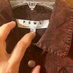 Proenza Schouler White Label Short-Sleeve Belted Snap-Front Shirt Dress in Red Photo 4