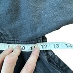 RE/DONE High Rise Loose Jean Washed Black with Rips Photo 10