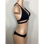 Seafolly New. black skimpy bikini. S/M. Retails $189 Photo 5