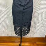 Liviana Conti Black‎ Circle Cutout Sleeveless Tank Dress Size 40 / US 6 Black Photo 8