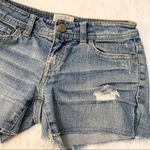 Aeropostale Distressed Denim Cutoff Jean Shorts Size 00 Photo 1