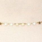 Gold Star Choker Necklace Photo 0