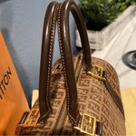 Fendi Brown Monogram Boston Bag Photo 2