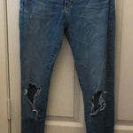 AG Adriano Goldschmied FINAL MARKDOWN Adriano Goldschmied Distressed Farrah Skinny Ankle Denim Jeans 28 Photo 0
