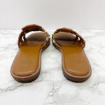 Vince Camuto  Neverna Studded Square Toe‎ Leather Slip On Sandals 6.5 Photo 2