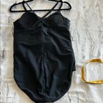 Merona Black and White One Piece Swimsuit Photo 3