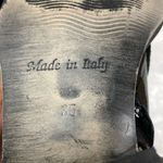 Vintage shiny patent black 1960s go Photo 9