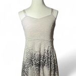 Free People Lace Fit & Flare Dress Beige Sleeveless Party Cocktail Coquette Photo 0