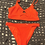 Aerie  Bikini Set Red Orange  Photo 0