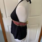 DKNY 👀FINAL SALE 👉DONATING  Swim halter black yarn 🧶 waist size m medium Photo 4