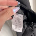 Lulus NWOT Fit the Fashion Black Sleeveless Vegan Leather Wide-Leg Jumpsuit Photo 7