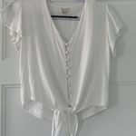 Sim & Sam  White Blouse Photo 0