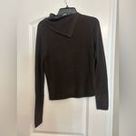 Mango  Women's Asymmetrical Neck And Buttons Sweater Photo 3