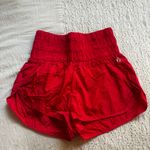 Free People Movement The Way Home Shorts Vibrant Smocked Waist Set Photo 3