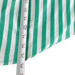 Gap Vtg Y2K Button Down Deep Placket Green White Shirt Size L Business Casual Photo 6