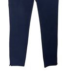Apiece Apart Blue High Rise Cropped Skinny Ankle Slit Pants Women’s Size 0 Photo 2