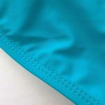 Hot Water  Bikini bottoms teal blue M Photo 2