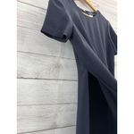 Ralph Lauren POLO Maxi /beach Dress Short Sleeve Slit Pullover Navy Sz 4 Photo 5