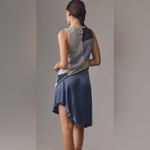 Anthropologie NEW By Mock-Neck Crochet Twofer Sweater top Photo 3