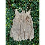 Grace Karin  Gold Sequin Halter Top Size Medium Photo 1