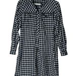 Madewell Latitude Plaid Shirt Dress Medium Photo 4