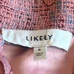 Likely  Rowe Floral Rose Print Ruffle Mini Dress Smocked Waist Size 8 Women's Photo 12