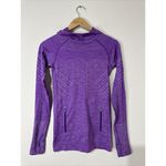 Lululemon Rest Less Hoodie Violet Long Sleeve Top Purple Heathered Size S Photo 1