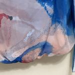 Alfani Petite women top Blouse Size xs Blue Photo 13