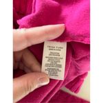 Trina Turk Out of Office Pink Floral Terry Off The Shoulder Dress Photo 2