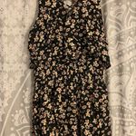 American Eagle  Black Floral Romper XXS Photo 1