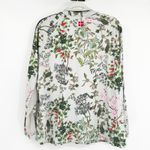 KASTEL Womens Secret Garden Floral 1/4 Zip Long Sleeve Golf Tennis Top Size 1X Blue Photo 8