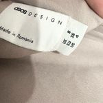 ASOS DESIGN tiered guipre lace midi dress with satin drape top size 4 Photo 2