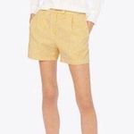 Tory Burch Women’s Buddy Striped Cotton Shorts Size 10 Photo 0