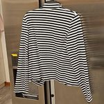Tommy Hilfiger 💕💕 Open Front Cotton Striped Military Blazer Jacket ~ Large NWT Photo 5