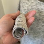 Abercrombie & Fitch Abercrombie long sleeve gray t shirt dress with pocket S Photo 3