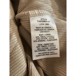 The Range Folded One Shoulder Tank Top Ribbed Jersey Knit Saddle Tan Medium NEW Photo 7