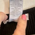 Design History  Black Ribbed Knit Top With Tiered Sleeves Photo 7