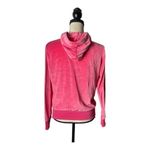 LeeHanTon Full Zip Pink Soft Solid Hoodie Sweat Shirt Size S Photo 1